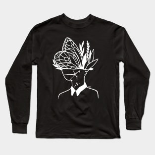 Butterfly Head Long Sleeve T-Shirt